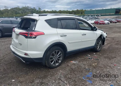 2018 Toyota Rav4 Limited z USA, uszkodzony, nr VIN JTMDFREV0JJ242775